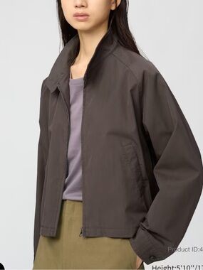 Uniqlo Cotton Blend Blouson Jacket